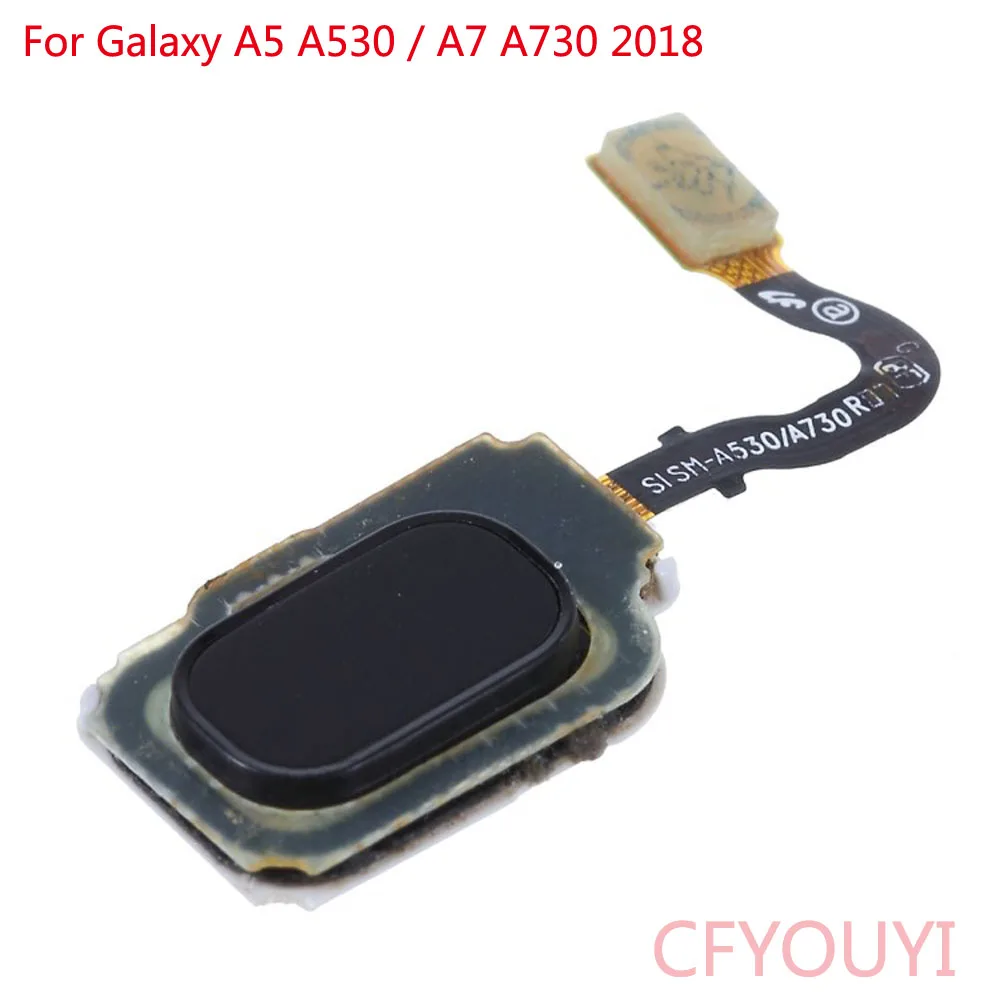 Для Samsung Galaxy A8 A530 / A7 A730 2018 отпечаток пальца Меню Кнопка возврата Главная кнопка
