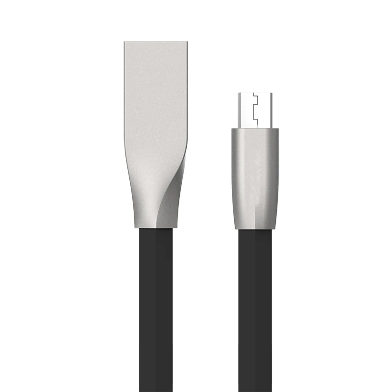 1 М Кабель Micro Usb 3D Цинковый Сплав 6 Цвет Быстрой Зарядки Синхронизации Данных для
