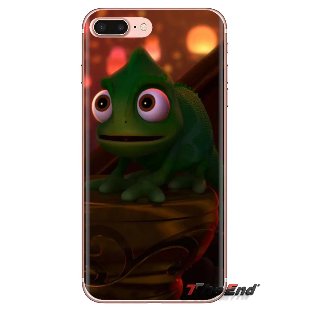 For Sony Xperia Z Z1 Z2 Z3 Z5 compact M2 M4 M5 C4 E3 T3 XA Huawei Mate 7 8 Y3II Phone Bag Case Tangled Rapunzel Chameleon Pascal |