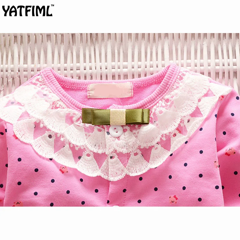 YATFIML/коллекция года, весенне-осенняя куртка для девочек, хлопковая детская одежда с цветочным рисунком детская ветровка для маленьких девочек