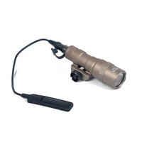 m300 weapon light led dual output scout light 400 lumen hunting white light for rifle airsoft fit picatinny rails