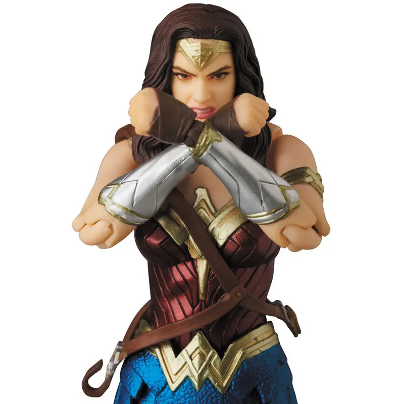 MAFEX 048 Лига Справедливости 16 см DC чудо женщина Коллекционная модель BJD Brinquedos