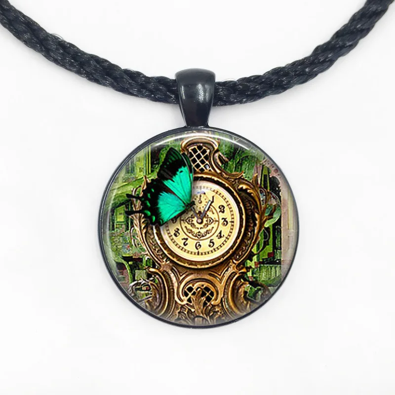 Ожерелье бабочка в стиле стимпанк для сада|necklace accessories|butterfly necklacependant necklace |