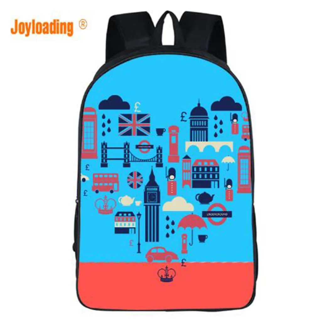 Стильный мультяшный Детский рюкзак Joyloading с британскими факторами детская