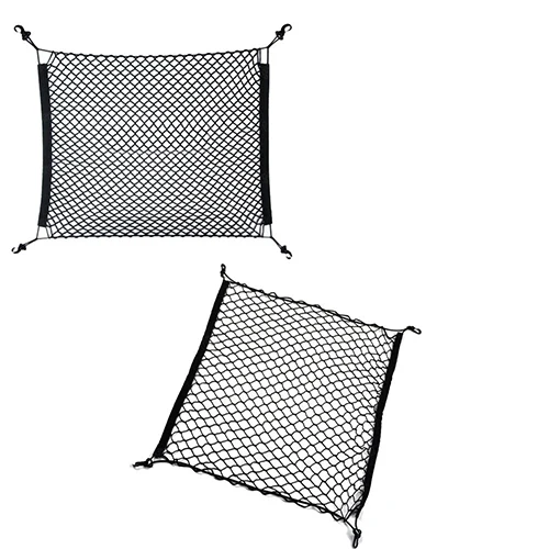 Багажник автомобиля органайзер для хранения эластичная сетка с 4 крючками |