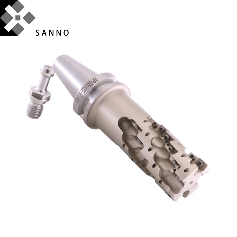 安い BT50 荒刃先交換式スパイラルフライスカッターホルダー高効果的な原油フライスカッターヘリカルフライス工具ホルダー