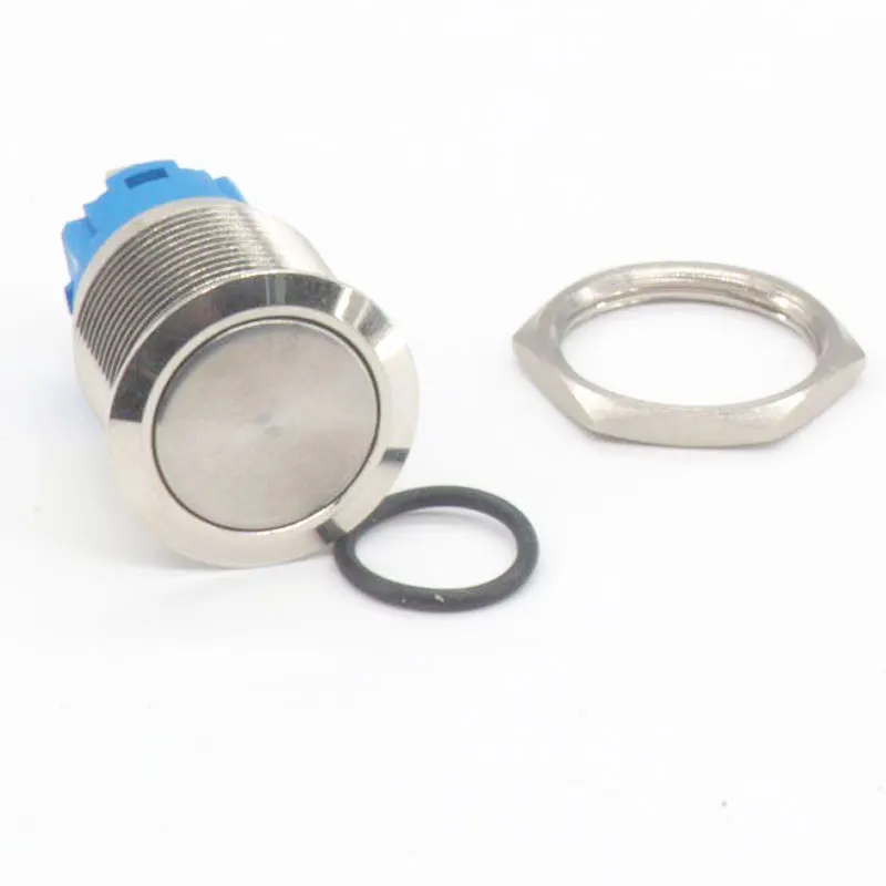 Новинка металлический кнопочный переключатель 19 мм для дверного звонка из