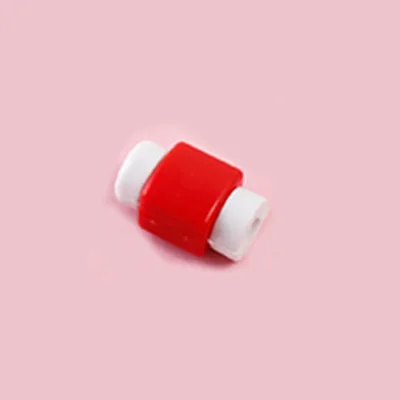 red 1 шт., карамельный цвет, защитный кабель для передачи данных, защитный чехол для кабеля, чехол для iPhone, huawei, samsung, usb-кабель для зарядки - Цвет: red