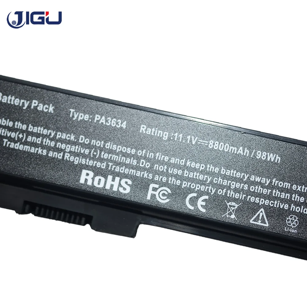 Аккумулятор JIGU для ноутбука Toshiba Satellite L670 L670D L675 L675D M100 M500 M505 M505D M640 M645 P740 P745 P745D P750 P750D