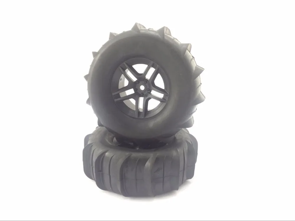 Колеса/шины 1/10 RC Cralwer SC 1 9 дюйма 108 мм подходят для осевых SCX10 RC8WD LWB TF2 LC70 Gelande II