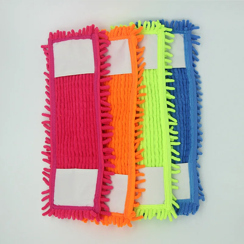 4 шт., насадка для швабры из микрофибры, сменная тканевая ткань для чистки пола, Швабра для замены, тканевая насадка для бытовой уборки