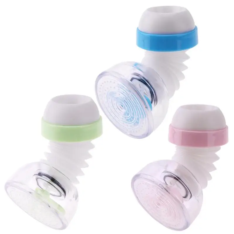 

360 Degree Home Rotatable Faucet Aerator Water Saving Device Water Bubbler Swivel Head Aerator Nozzle Tap Adapter Device