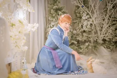 Costumebuy Олаф Приключения Принцесса Анна платье Снежная королева Эльза Косплей для взрослых женщин девушка костюм Хэллоуин карнавальный костюм