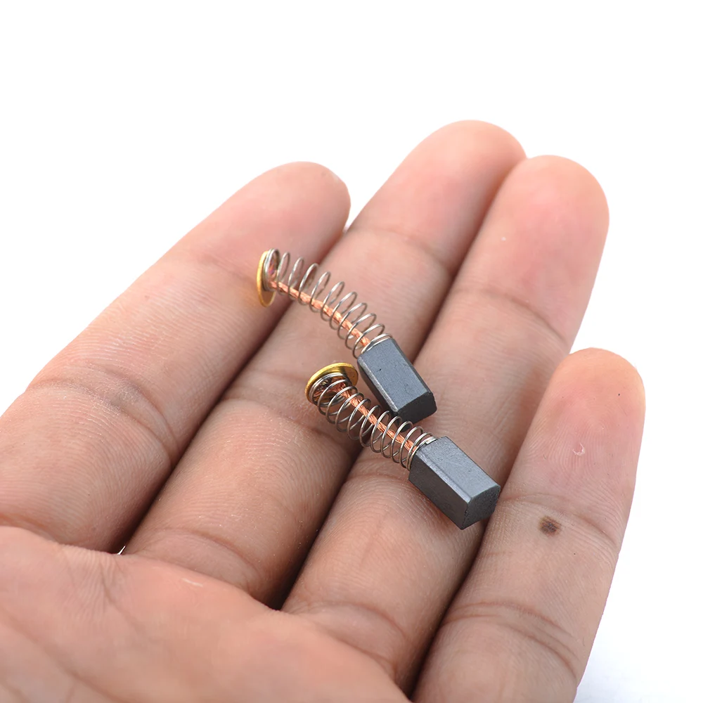 16Pcs/Lot Electric Motors Dremel Rotary Brushes Mini Drill Grinder Replacement Carbon Spare Parts 4.7x5x8 mm |