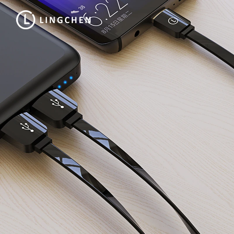 USB C Type кабель LINGCHEN для Galaxy S9 S8 Note 8 стандартный зарядного устройства Xiaomi 6 Mi5 Huawei P10 P9
