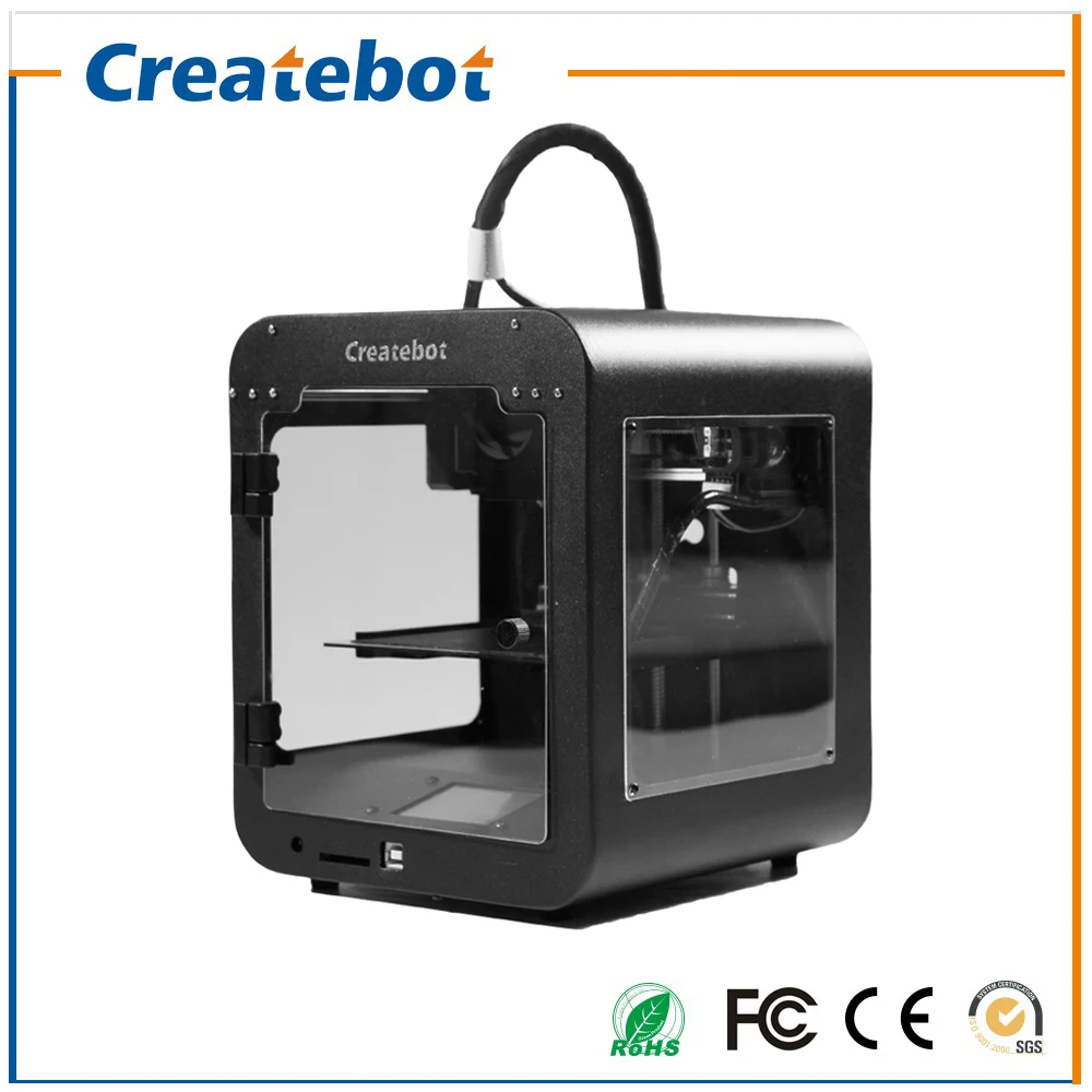 2016 Последние 3D принтеры createbot один экструдера машина Размеры только 188*188*230 мм Best