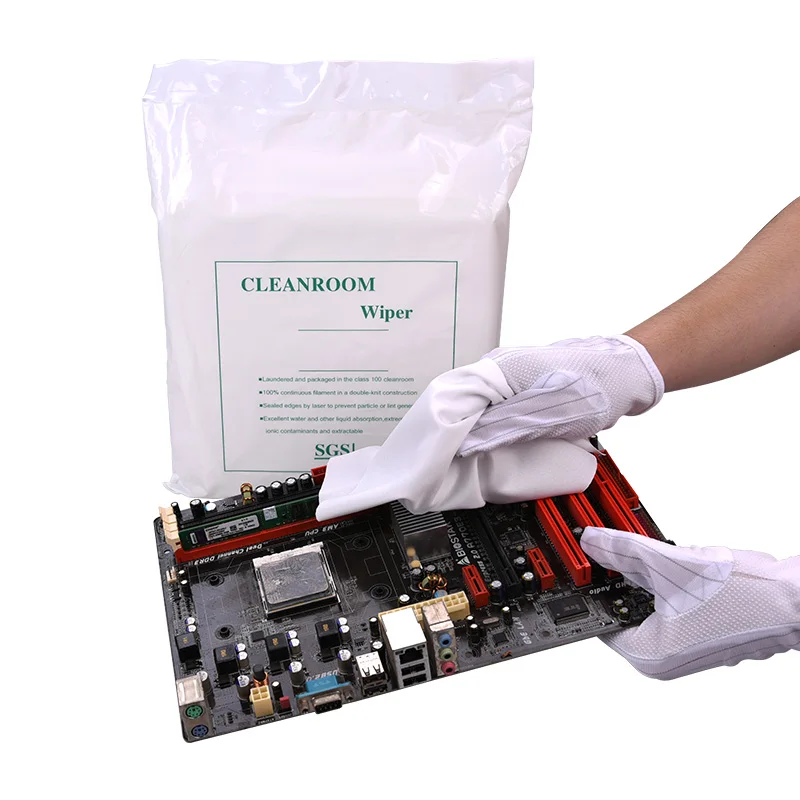 150 шт растворитель принтер Cleanroom 100% полиэфирный Очиститель ткань для всех