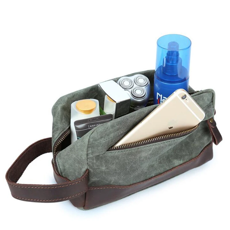 DAYGOS путешествий косметичка Для мужчин Бритье Dopp Kit мыть Организатор несессер