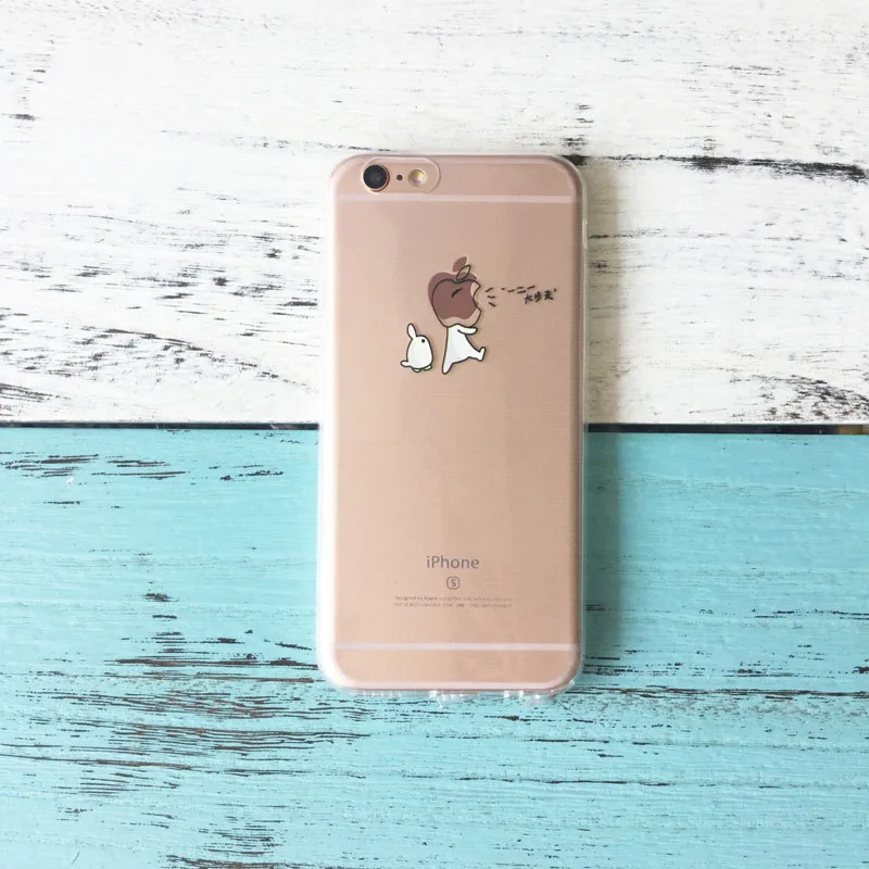 Чехол для телефона Apple IPhone 6S чехол мультфильм Сакура Супермен мягкая прозрачная