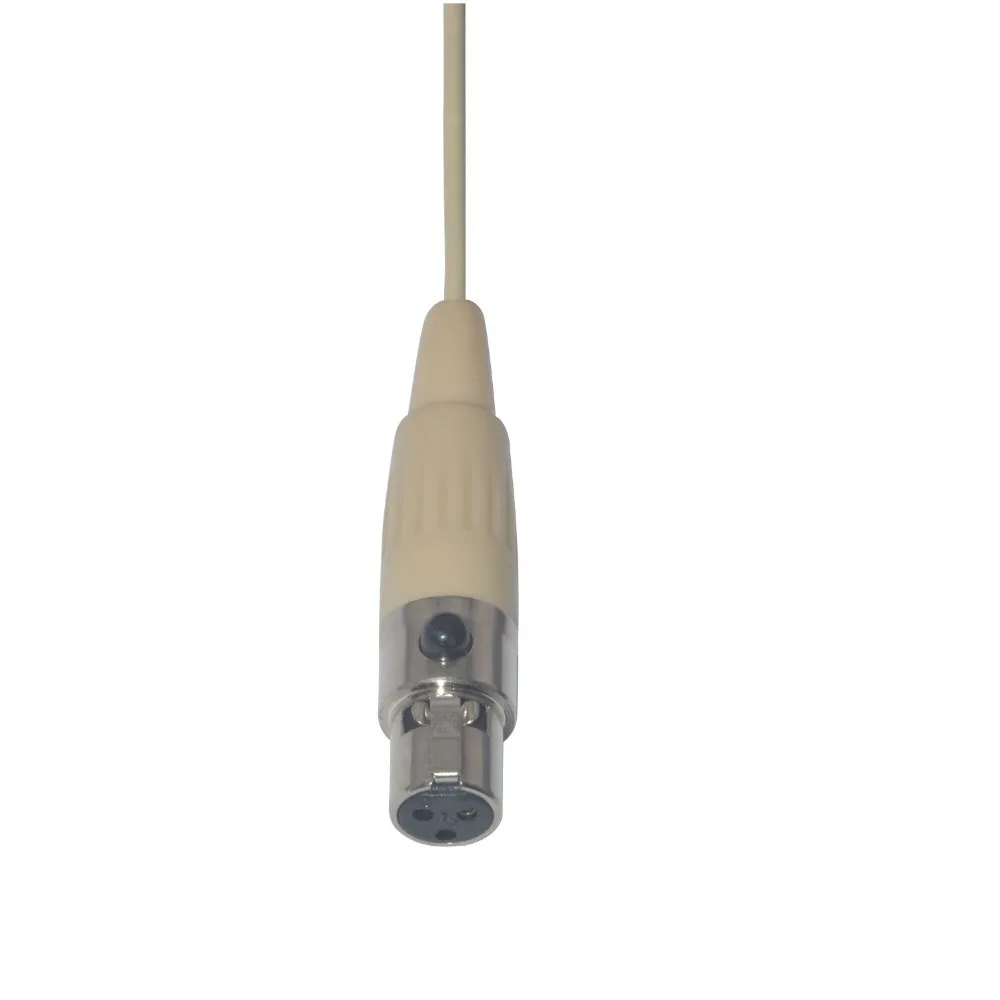 E-3-X3 3Pin Mini xlr разъем невидимый наушник микрофон для беспроводной ремень-пакет передатчик