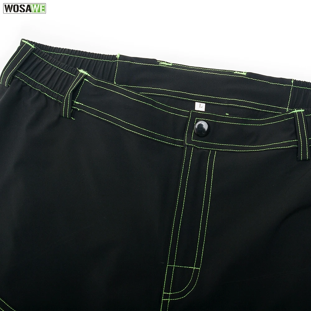 WOSAWE летние мужские мотоциклетные шорты Мотокросс гонки горнолыжные свободные