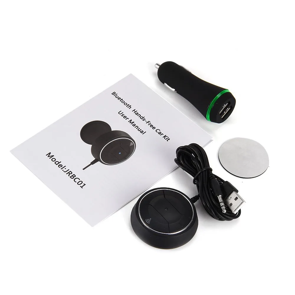 2.1A USB Автомобильное Зарядное устройство Bluetooth 4 0 Hands Free Car kit с NFC Функция + 3 5 мм AUX