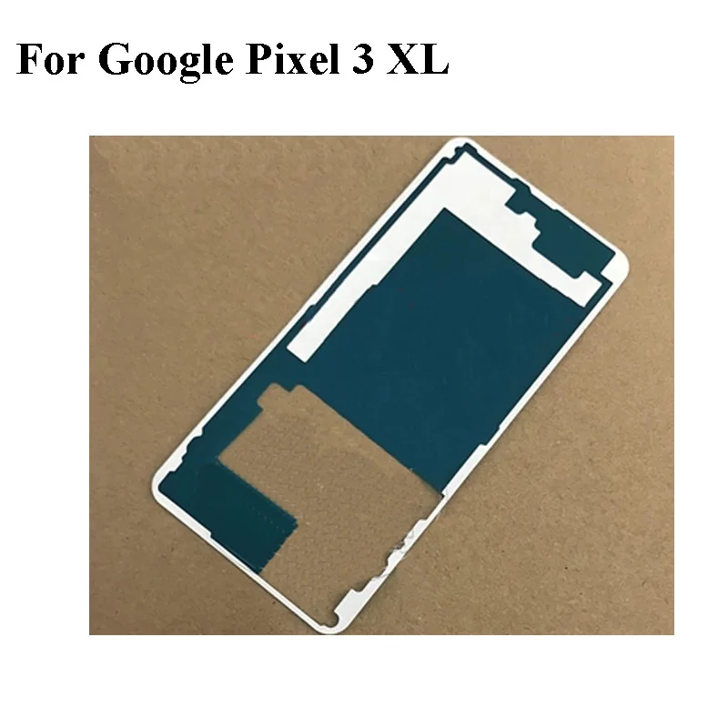2 шт. для Google Pixel 3 XL 3XL задняя крышка батарейного отсека панель 3M Клейкая