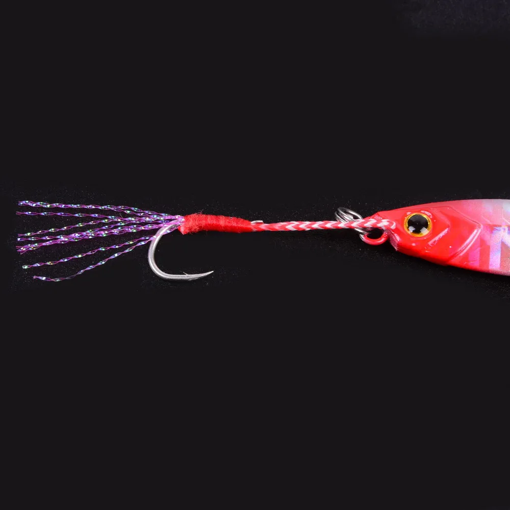 7 шт. Лазерная искусственная наживка с металлическим блеском г 15 морская приманка