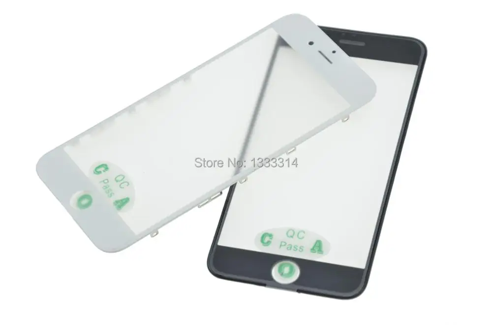 20 шт AAA + 3 в 1 холодный пресс внешнее стекло для Apple iPhone 6 6s 7 8 plus Переднее с рамкой OCA