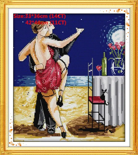Tango Joy Sunday Enjoy Life Наборы для вышивания крестиком наборы для вышивания Diy Figuer Наборы для вышивания крестиком - Цвет: Tango