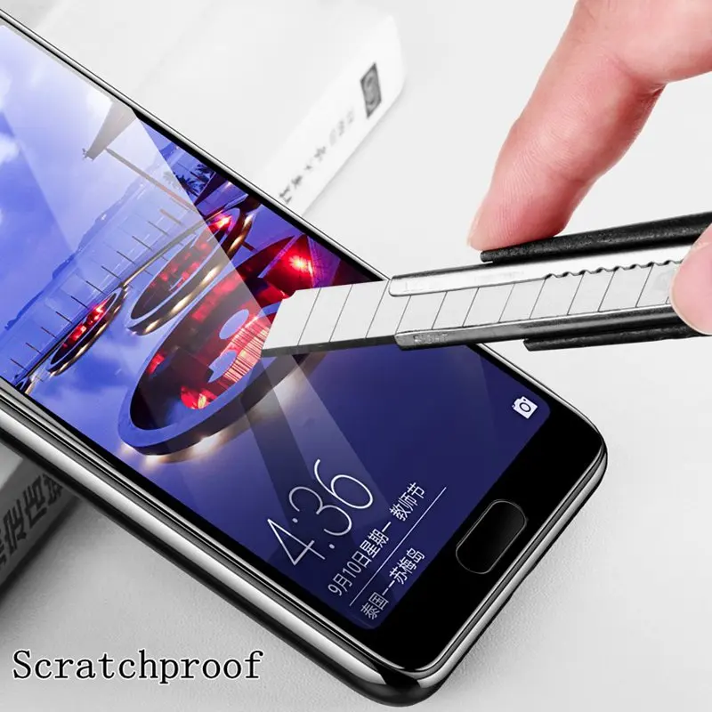 Защитное стекло 3D для экрана huawei p20 lite p30 pro Прозрачный передний чехол p10 plus mate10 mate20
