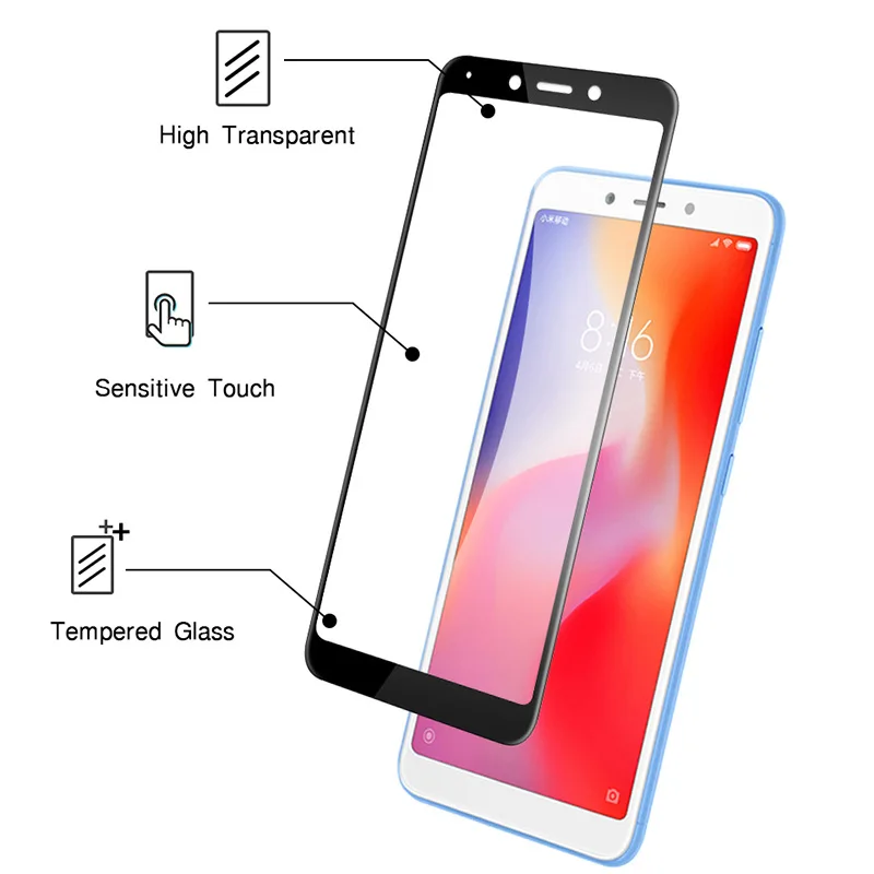 Новинка 9D полное покрытие закаленное стекло для Xiaomi Redmi 6 7 7A 6A 5A 4X S2 Note Pro A2 Lite
