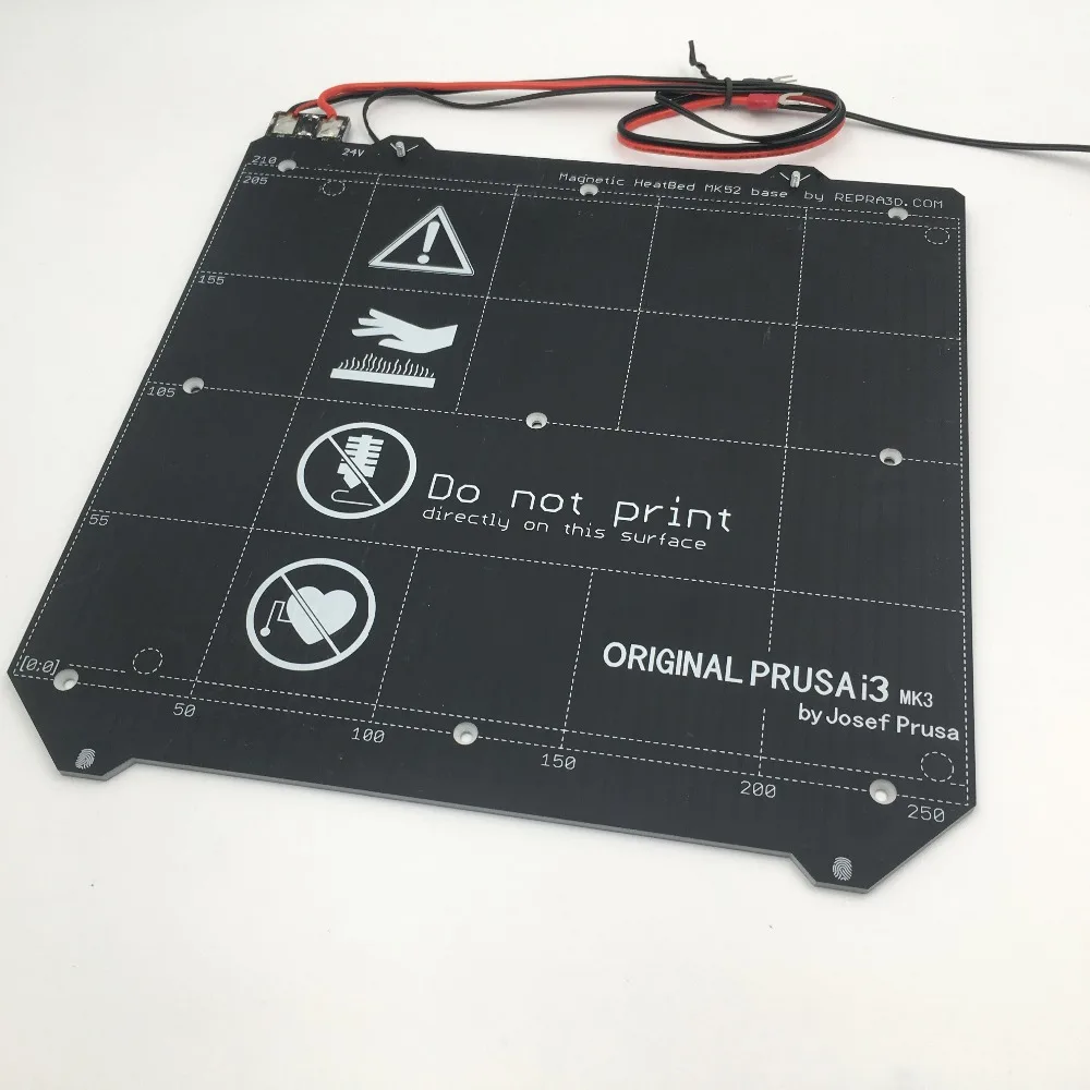 Prusa i3 MK3 кровать с подогревом MK52 магнитами и Термистор кабели. | Компьютеры офис