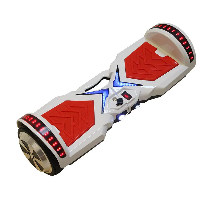 Ховерборды 6 5 светодиодные огни электрический скейтборд Ховерборд