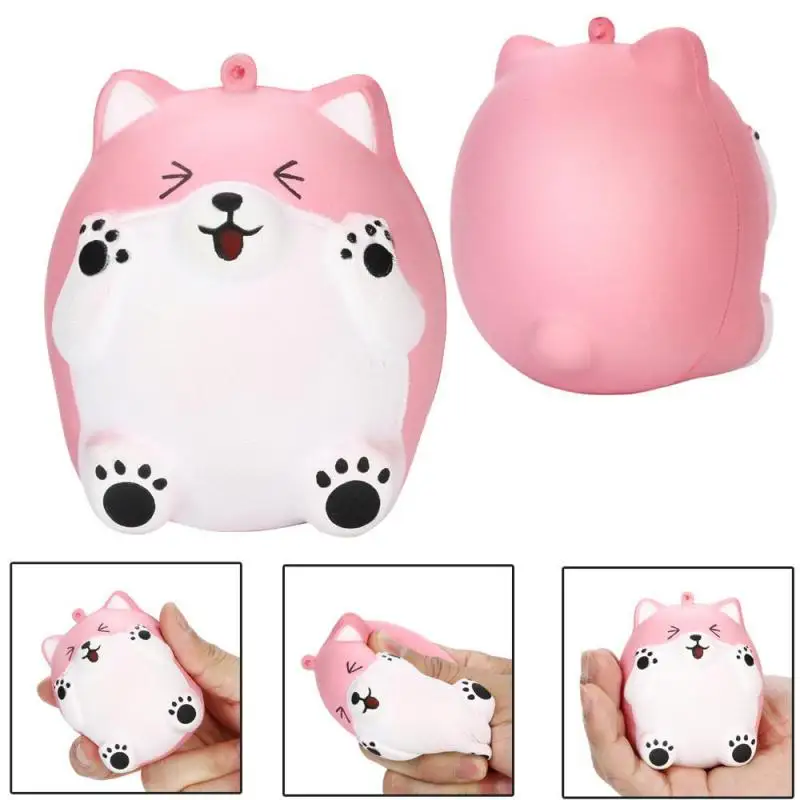 Squeeze the cute bear slow rise cream с ароматизированной декомпрессионной игрушкой