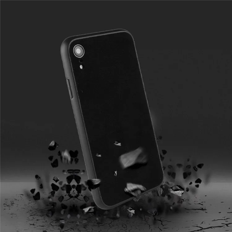 Бархатный кожаный чехол из микрофибры для iPhone X XR XS Max 7 8 6 6S Plus задняя крышка защита