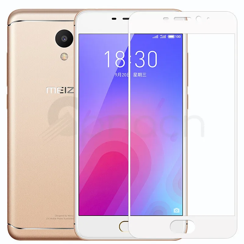 9D Protective Glass on the For Meizu M6 M5 M3 Note M5S M5C M6S M6T M3S M8 Pro 7 Plus Tempered Screen Protector Glass Film Case