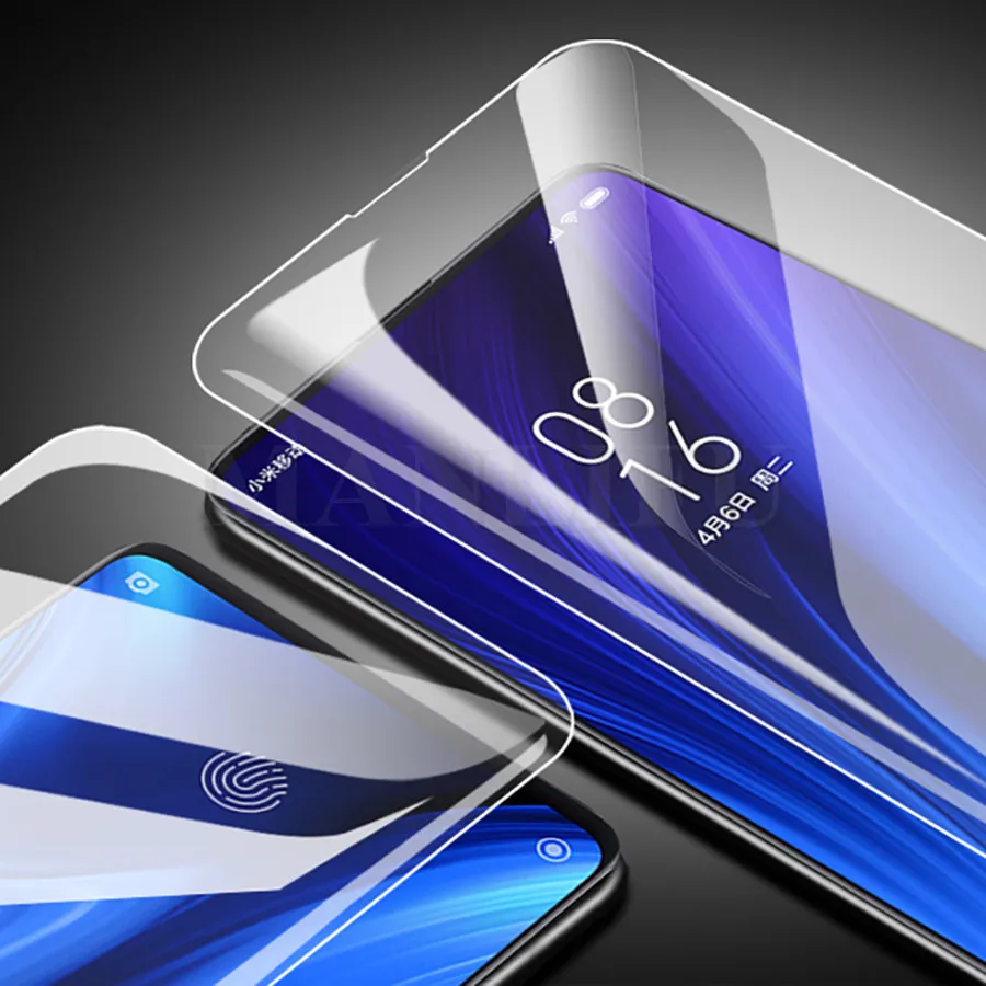 MANLIFU 9D Защитная пленка для переднего экрана, полное покрытие для Xiao mi Red mi K20 Pro mi 9T Pro, мягкая силиконовая Прозрачная Гидрогелевая наклейка из ТПУ