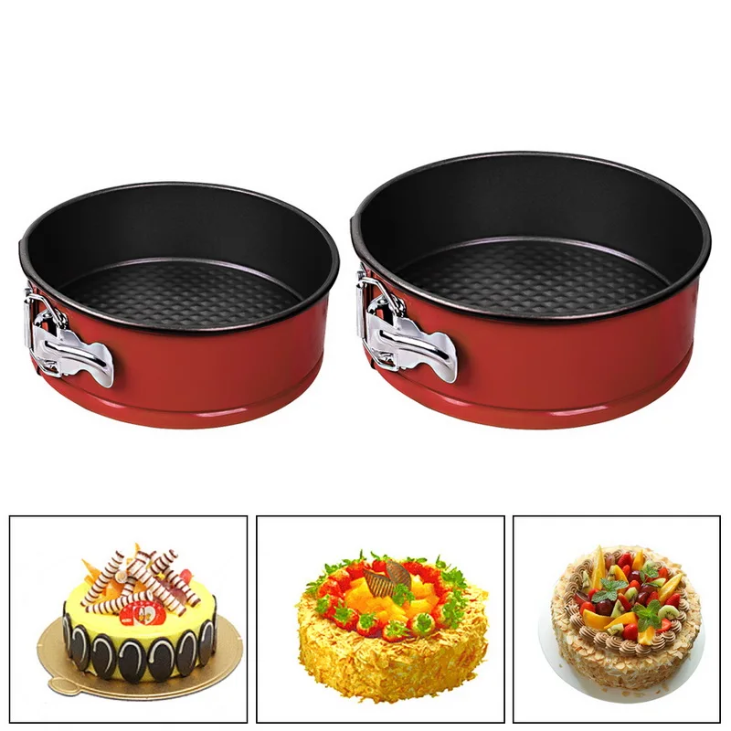 Hoomall 7/10 дюймов антипригарная форма для выпечки со съемным дном круглая торта