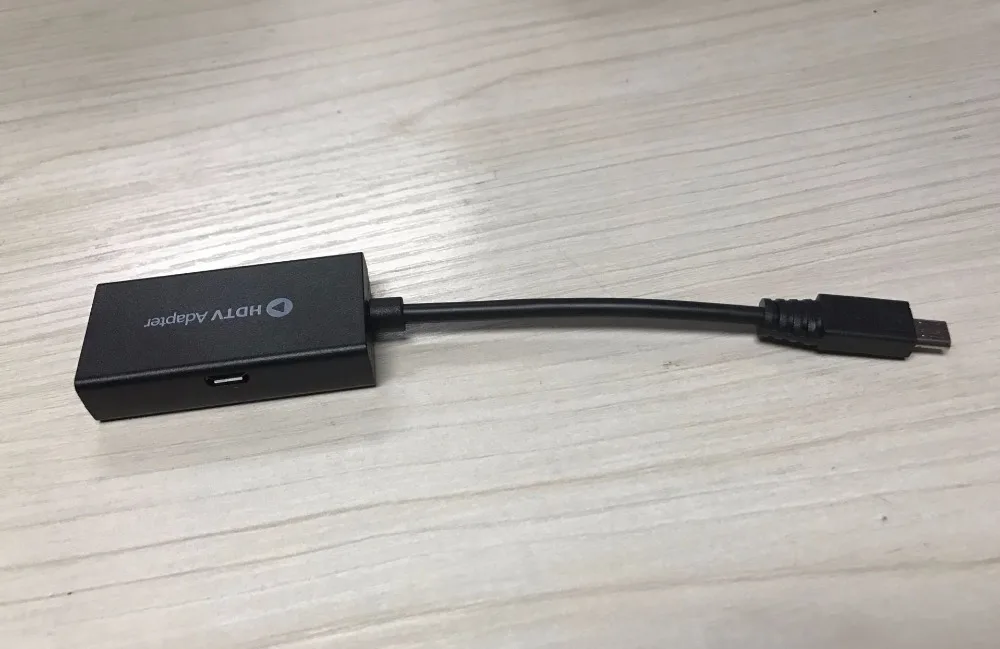 100 шт./лот 5-контактный микро USB 5pin к HDMI HDTV HD ТВ адаптер для ПК DVD | Электроника