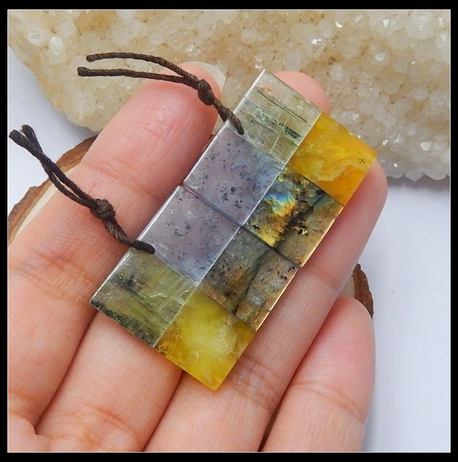 Новое поступление четыре натуральный камень комбинации ручной работы