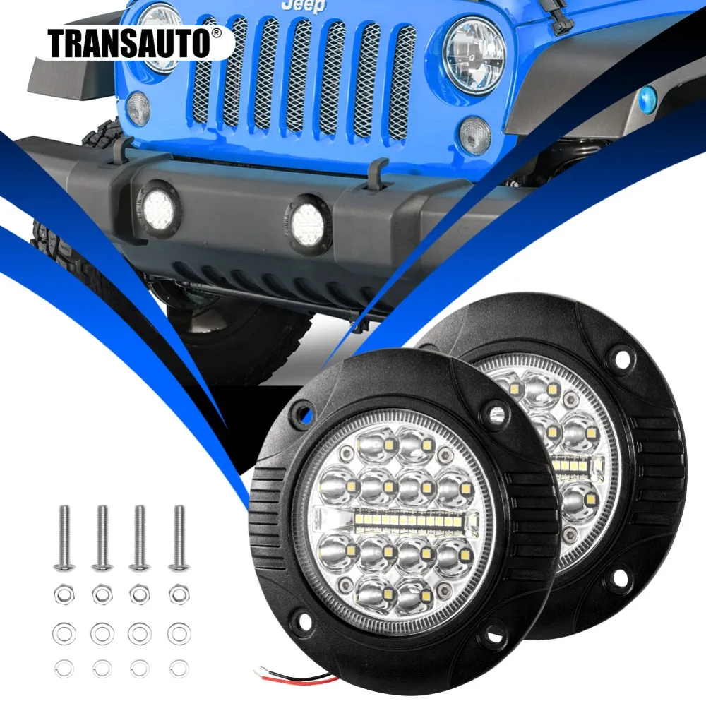 Светодиодный круглый светильник s 5 дюймов 2 шт.|Световая рейка/рабочее освещение|