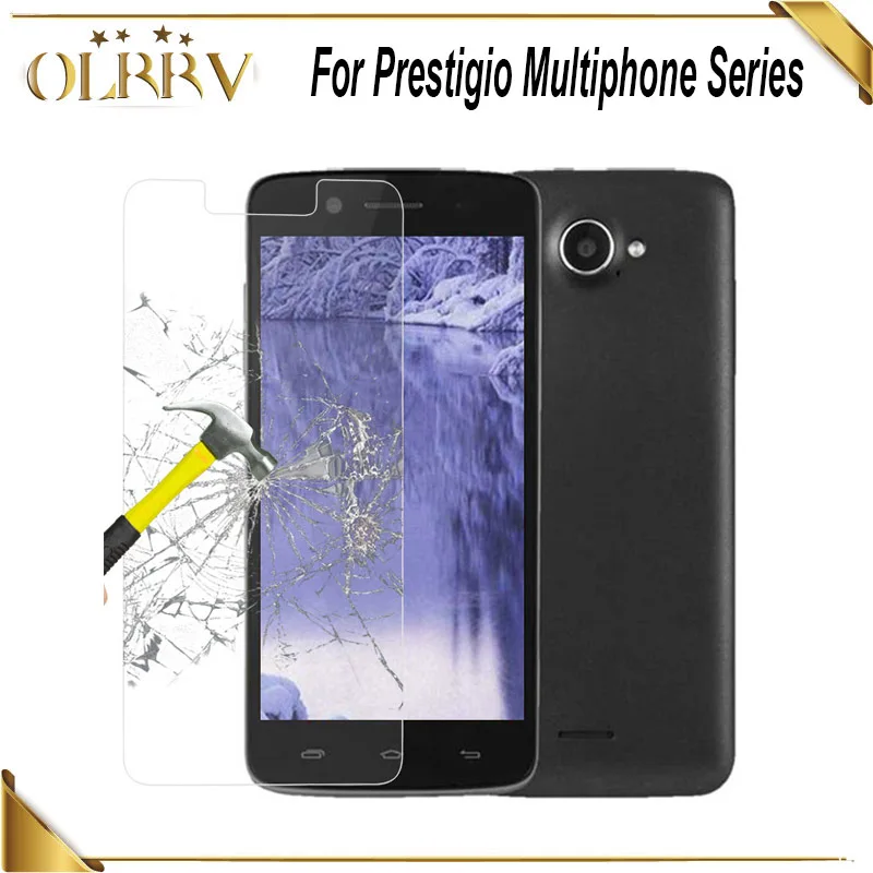 Закаленное стекло для Prestigio Multiphone 5501 переднее защитная пленка экрана 5504 duo 5044