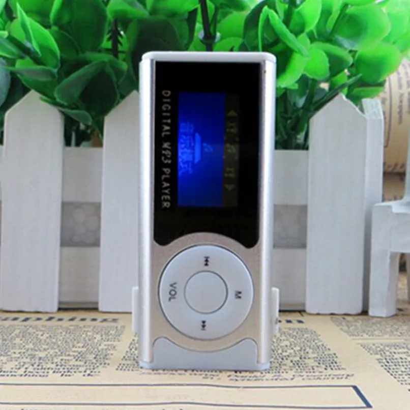 2019 портативный цифровой мини-зажим USB ЖК-экран MP3 музыкальный плеер Медиа
