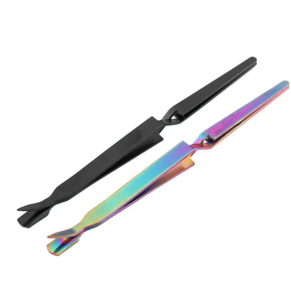 1 шт. щипцы для наращивания ресниц из нержавеющей стали|Принадлежности дизайна