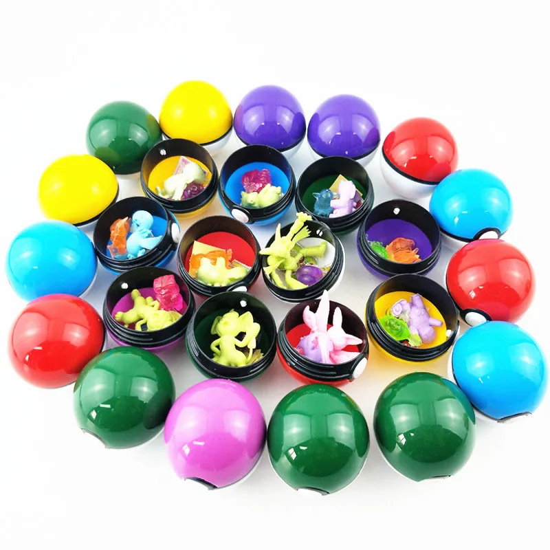 Новый Многоцветный конструктор Покемон Pet pokebolas Poke Capsule фигурка Пикачу чармандер