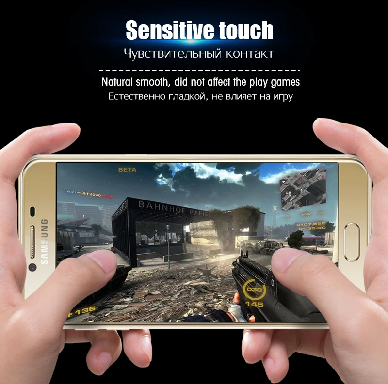 Ультратонкое закаленное стекло 2.5D для Samsung Galaxy A5 A3 A7 J7 J5 2015 J3 J1 mini 2016 S6 S5