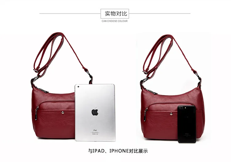 Модные женские сумки hobo Сумки из мягкой кожи Для женщин сумки на ремне Bolsa Feminina через плечо портфель Курьерские сумки Высокое качество