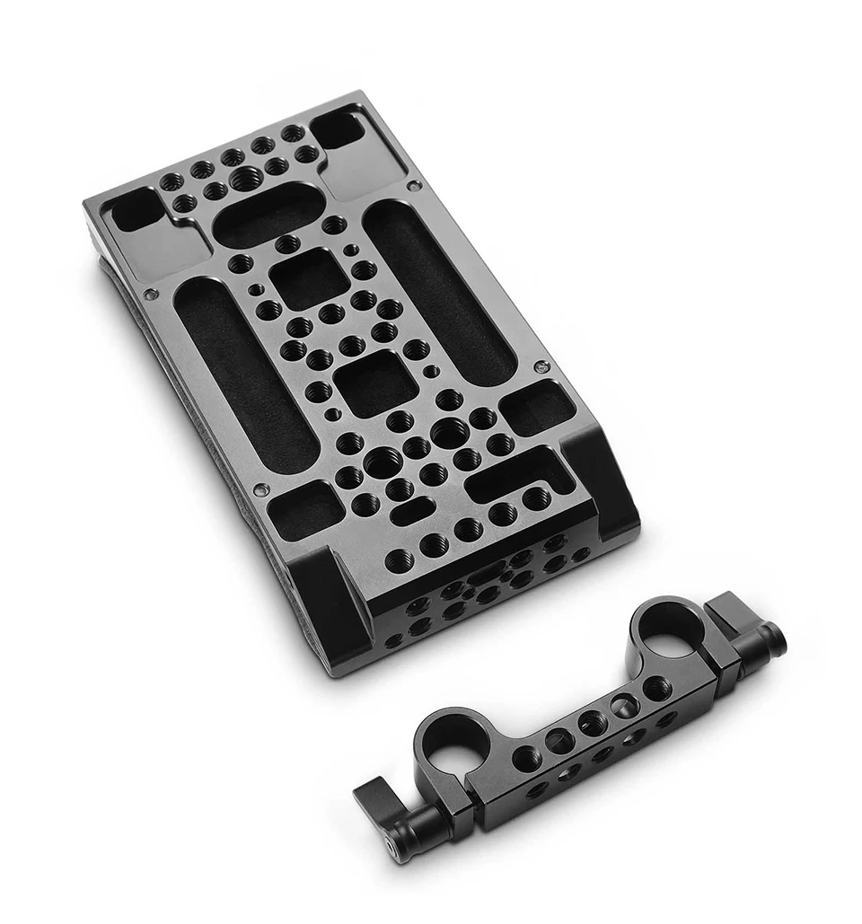 SmallRig DSLR универсальная Наплечная накладка с 15 мм RailBlock Memory Foam светильник наплечный Набор для камеры 2077
