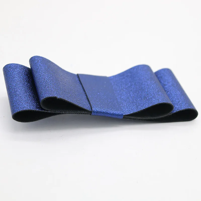 navy blue-clip Г новая зимняя Вельветовая 3 слойная элегантная повязка на голову с бантом модная детская повязка для волос аксессуары для волос OEM - Цвет: navy blue-clip